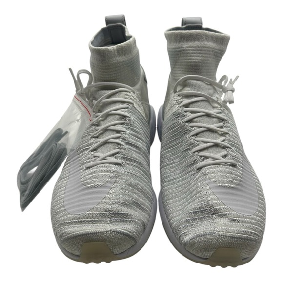 Nike Zoom Mercurial XI FK Basketball Shoes Mens 11.5 White Wolf Grey‎ Sneakers - Picture 4 of 10